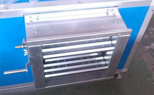 Galvanized air damper 